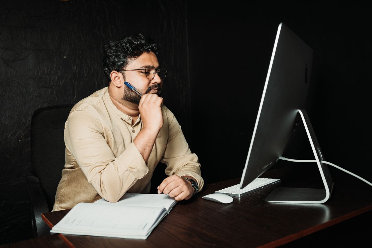 man-working-on-a-computer